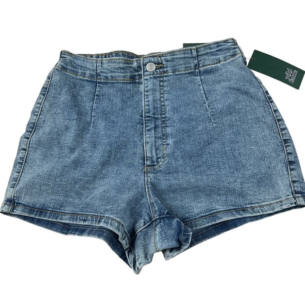 Wild Fable Women's Medium Wash Super-High Rise Jean Shorts - Size 4 - NWT